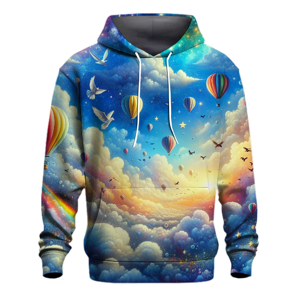 Whimsical Cloudscape Adventure Hoodie