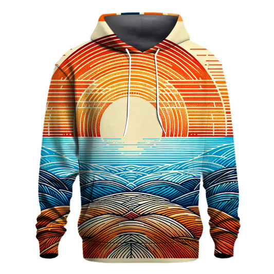 Vibrant Horizon Hoodie