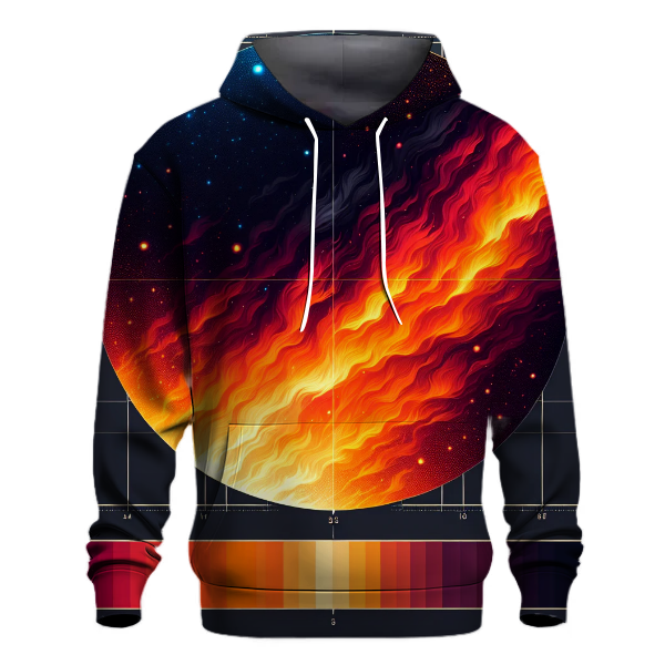 Cosmic Ember Hoodie Hoodies Fashion