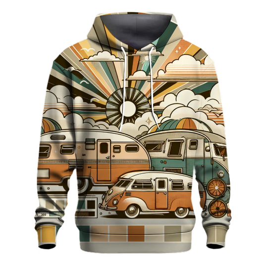 Vintage Caravan Adventures Hoodie