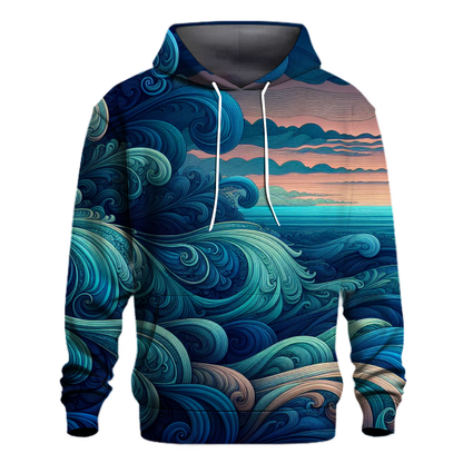 Sapphire Tide Hoodie