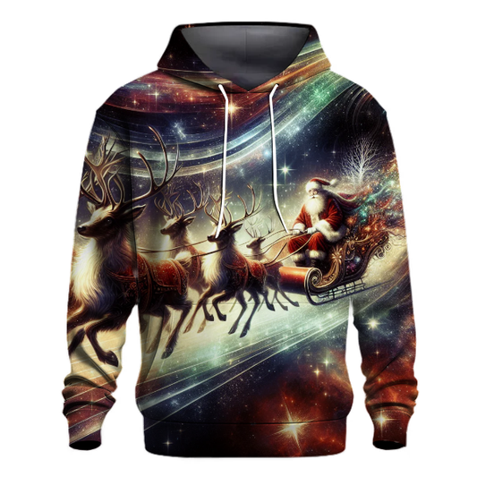 Santa's Sleigh Ride Delight Hoodie