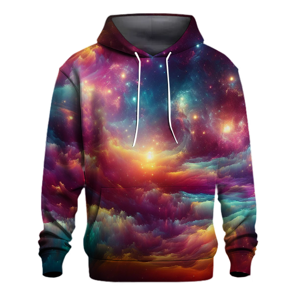 Nostalgic Nebula Design Hoodie