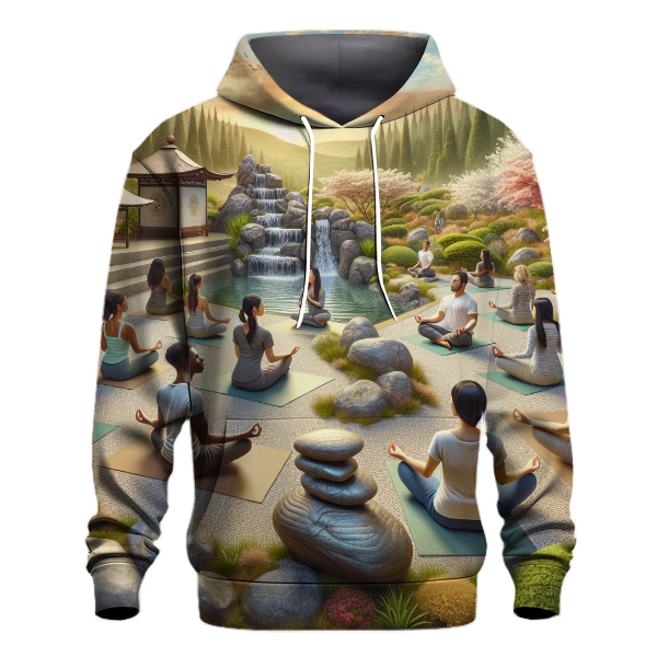 Yoga Zen Garden Hoodie Hoodies Fashion