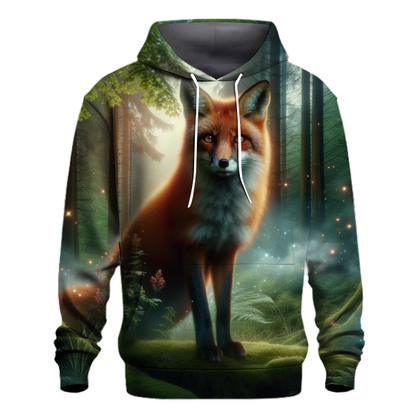 Mystical Forest Fox Hoodie