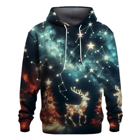 Starry Christmas Constellations Hoodie