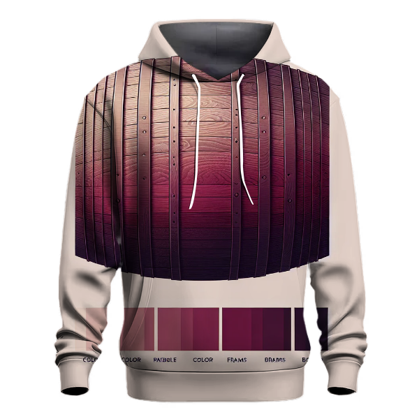 Vintage Wine Gradient Hoodie