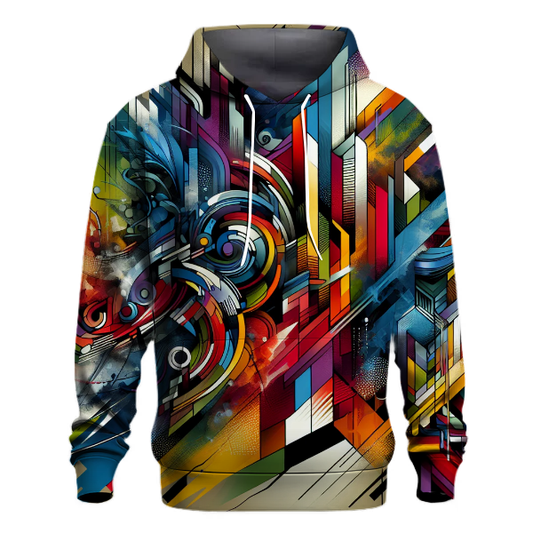 Abstract Urban Graffiti Hoodie