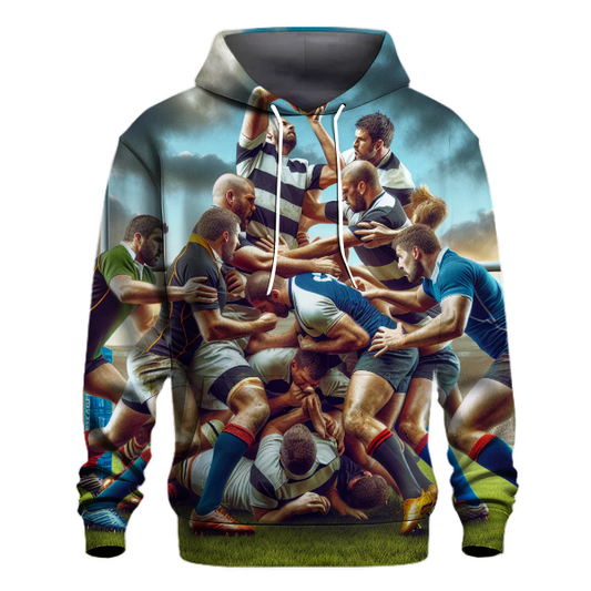 Rugby Scrum Dynamics Hoodie