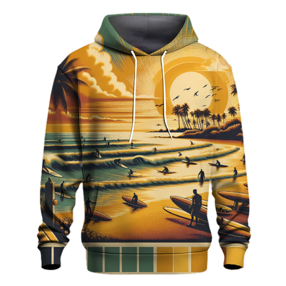 Vintage Surf Culture Wear Hoodie