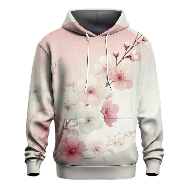 Whimsical Blossom Gradient Hoodie