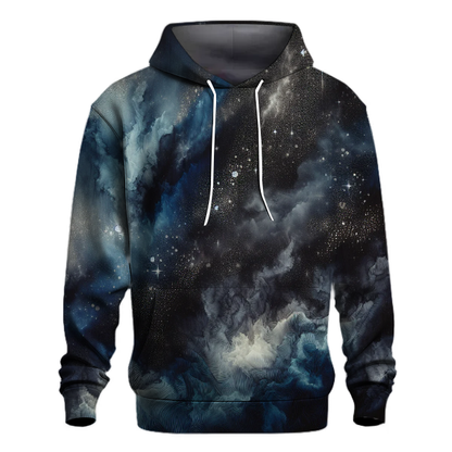 Starry Night Tie-dye Design Hoodie