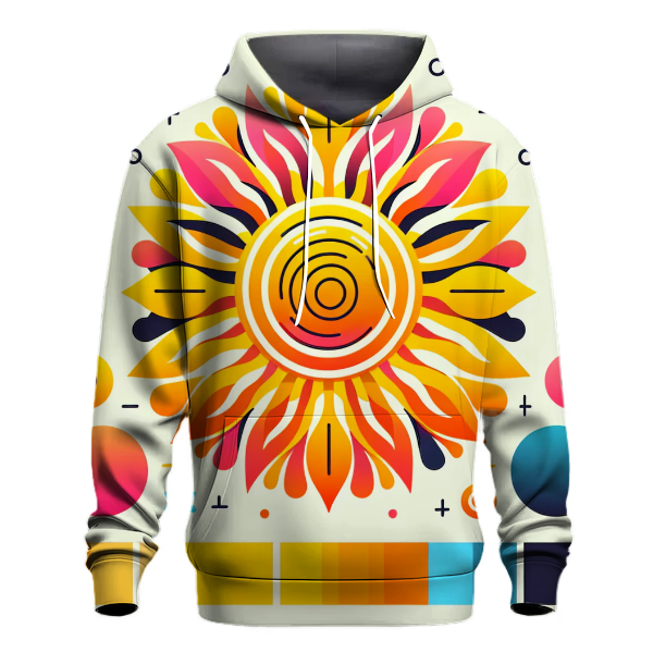 Whimsical Sunburst Hoodie