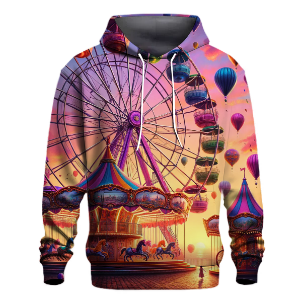 Vintage Carnival Extravaganza Hoodie