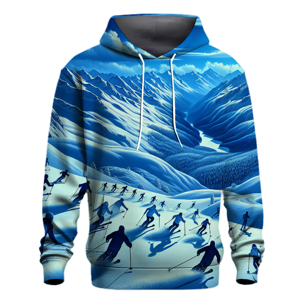 Skiing - Winter Thrills Hoodie