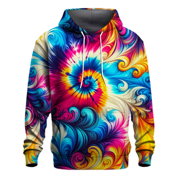 Vibrant Festival Tie-Dye Hoodie