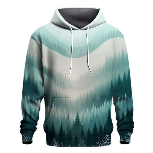 Frosty Forest Haze Hoodie