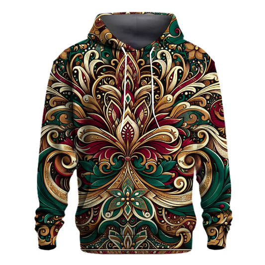 Timeless Paisley Swirl Hoodie