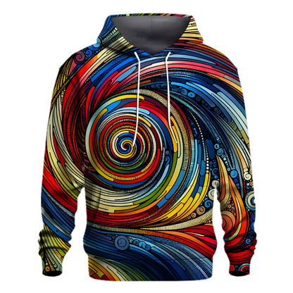 Vibrant Abstract Expression Hoodie