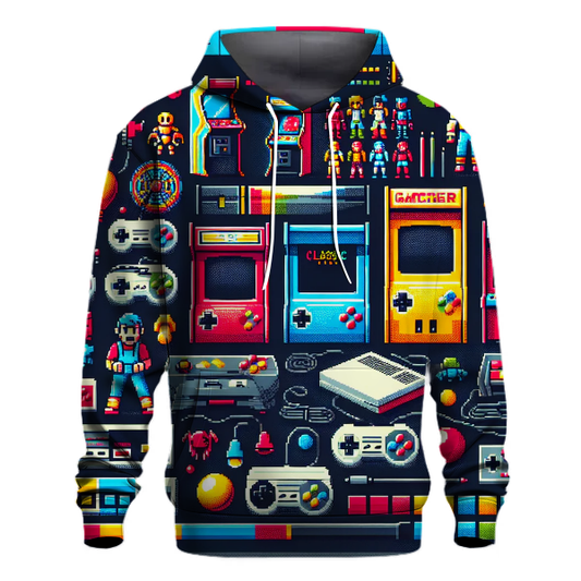 Vintage Arcade Fun Hoodie