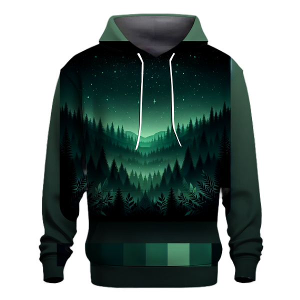 Midnight Forest Aura Hoodie