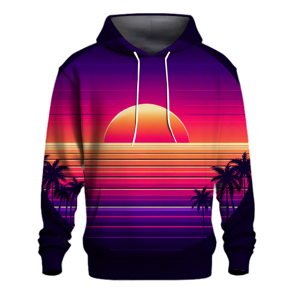 Retro Synth Vibes Hoodie