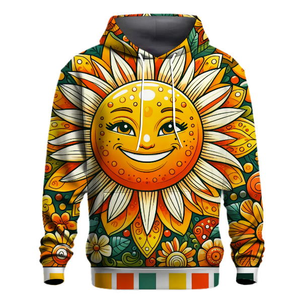 Vibrant Sunshine Oasis Hoodie