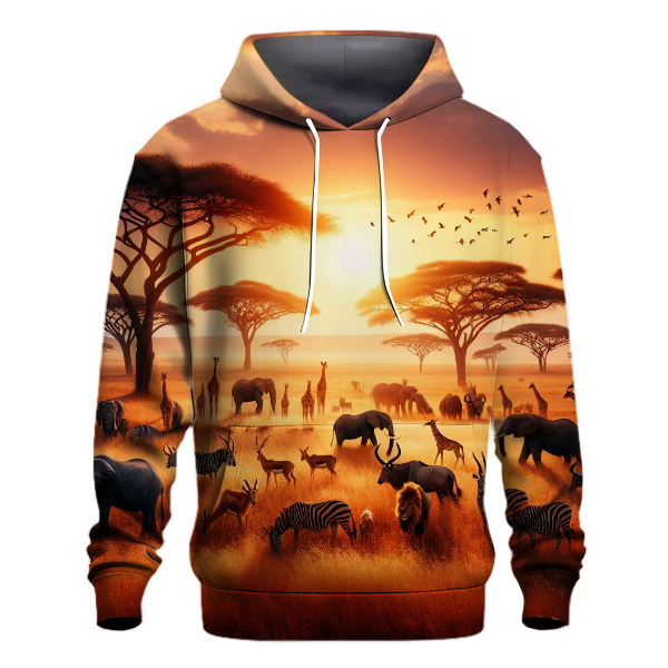 Wild Savanna Adventure Hoodie