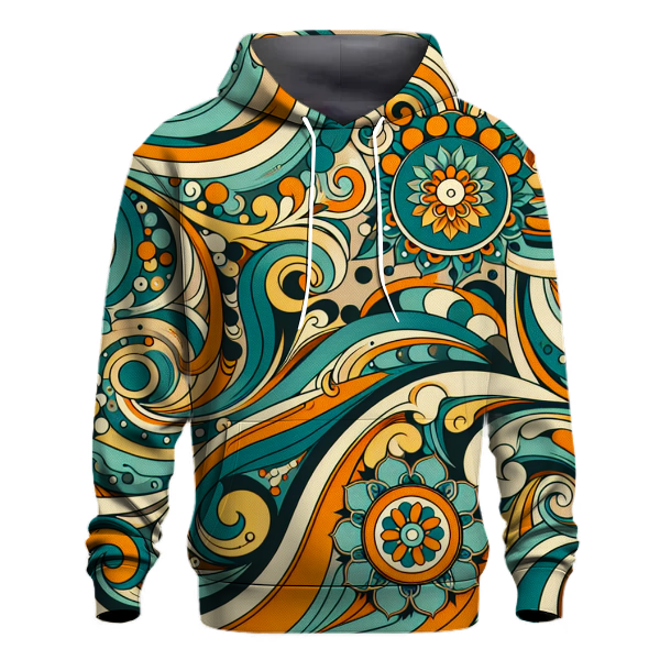 Vibrant Boho Patterns Hoodie