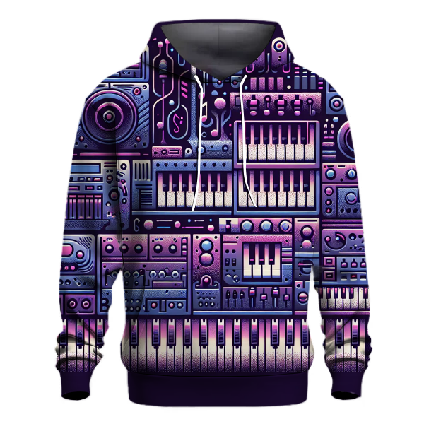 Retro Synth Aesthetic Hoodie