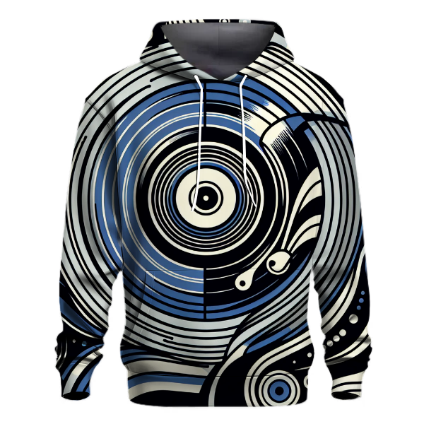 Vintage Vinyl Wave Hoodie