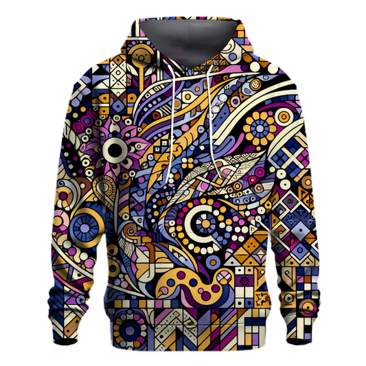 Vibrant Patch Melody Hoodie