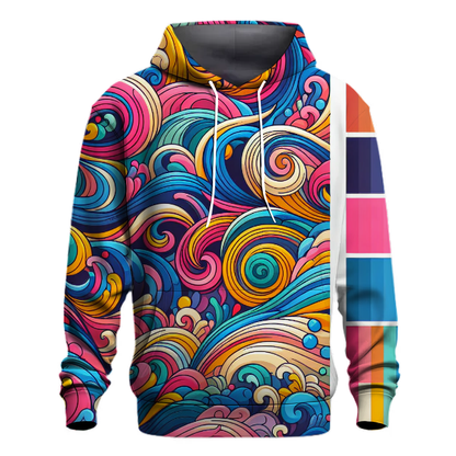 Wave Patterns Hoodie