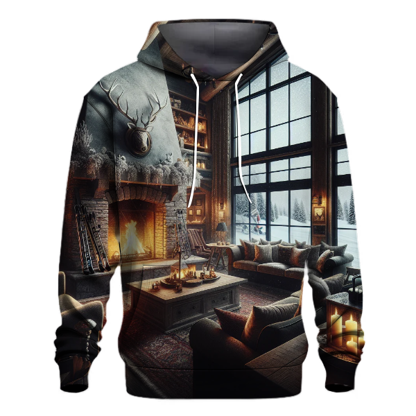 Ski Lodge Cozy Dreams Hoodie