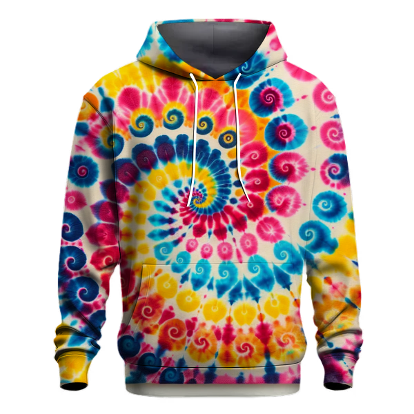 Timeless Tie-Dye Swirls Hoodie