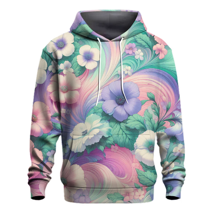 Whimsical Floral Garden Hoodie