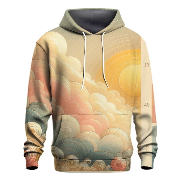 Vintage Retro Gradient Hoodie