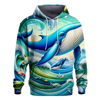 Whimsical Whales Hoodie