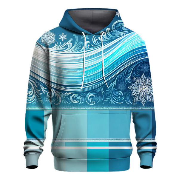 Winter's Crystal Glow Hoodie