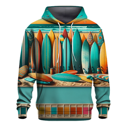 Retro Surfboards Hoodie