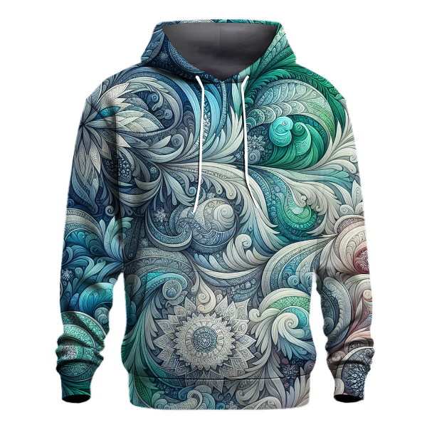 Frosted Forest Tie-Dye Hoodie