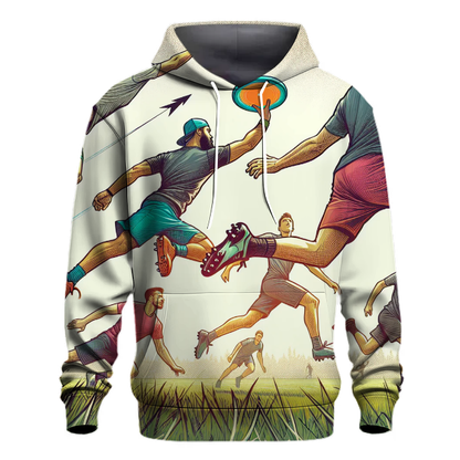 Ultimate Frisbee Excitement Hoodie