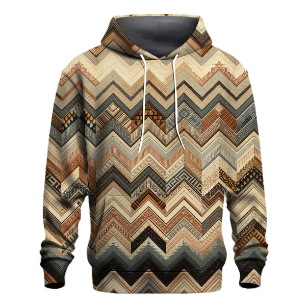 Zigzag Boho Escape Hoodie