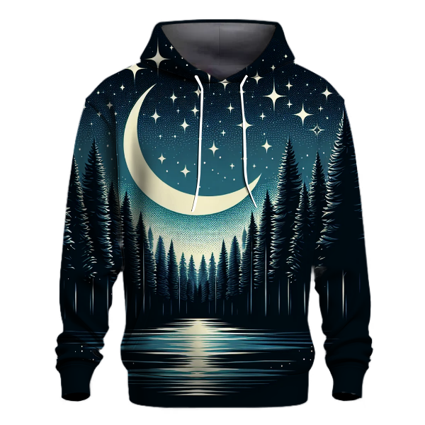 Mystical Starry Forest Hoodie