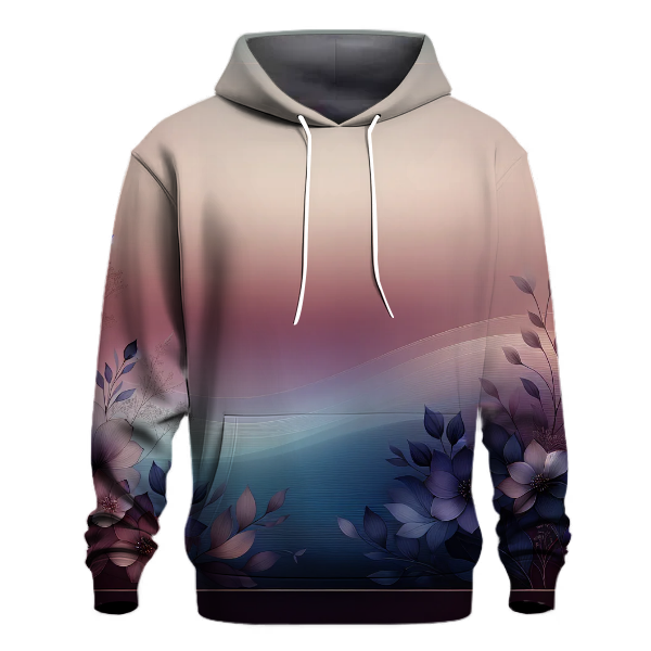 Twilight Petal Gradient Hoodie