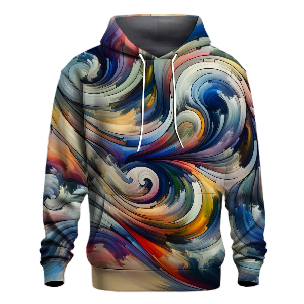 Abstract Artistic Escape Hoodie