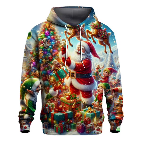 Santas Holiday Helpers Hoodie