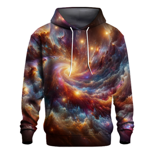 Vivid Galaxy Exploration Hoodie