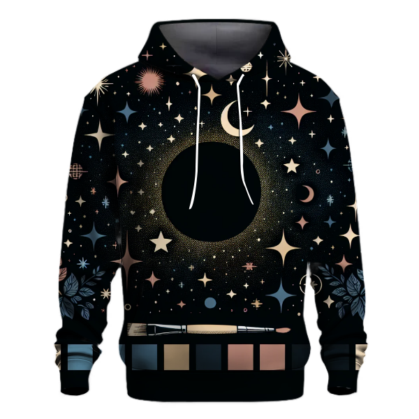 Whimsical Star Patterns Hoodie