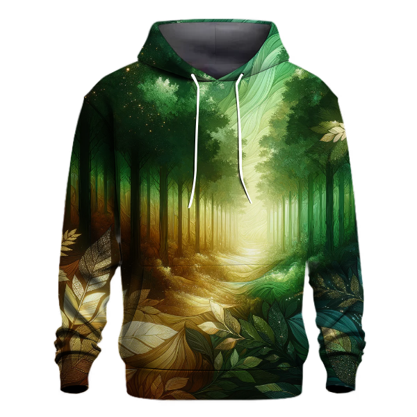 Emerald Forest Gradient Hoodie